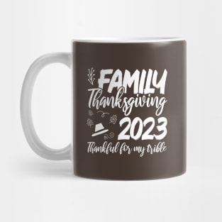 Family Thanksgiving 2023 ,Happy Thanksgiving, Funny Thanksgiving 2023,Thankful Family Mug